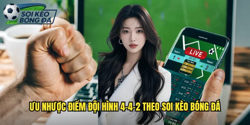 Ưu Nhược Điểm Đội Hình 4-4-2 Theo Soi Kèo Bóng Đá